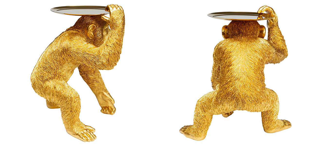 Статуэтка Golden Monkey with stand - фото №1