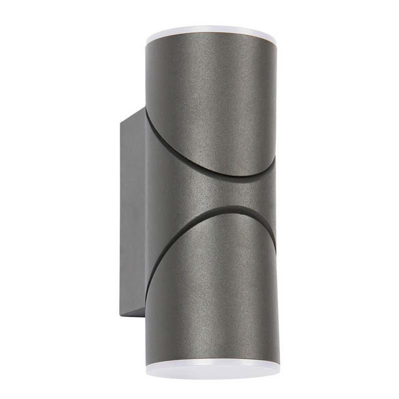 Уличный настенный светильник Javier Round Street Lamp Черный в Брянске | Loft Concept 