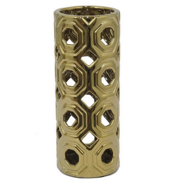 Ваза Sheikh Gold Cylinder Золотой Ваза Sheikh Gold Cylinder Золотой в Брянске | Loft Concept