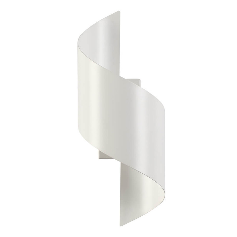 Бра White Locken Wall Lamp Белый Бра White Locken Wall Lamp Белый в Брянске | Loft Concept