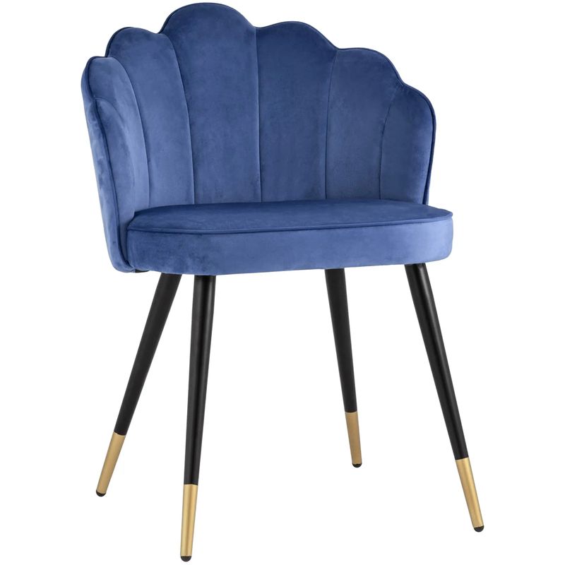 Стул Bristol Chair Королевский Синий Цвет Синий Черный Золотой Стул Bristol Chair Королевский Синий Цвет Синий Черный Золотой в Брянске | Loft Concept