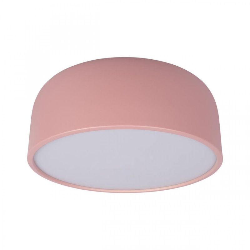 Светильник потолочный круглый Color cup Pink Белый Розовый пастельный Светильник потолочный круглый Color cup Pink Белый Розовый пастельный в Брянске | Loft Concept