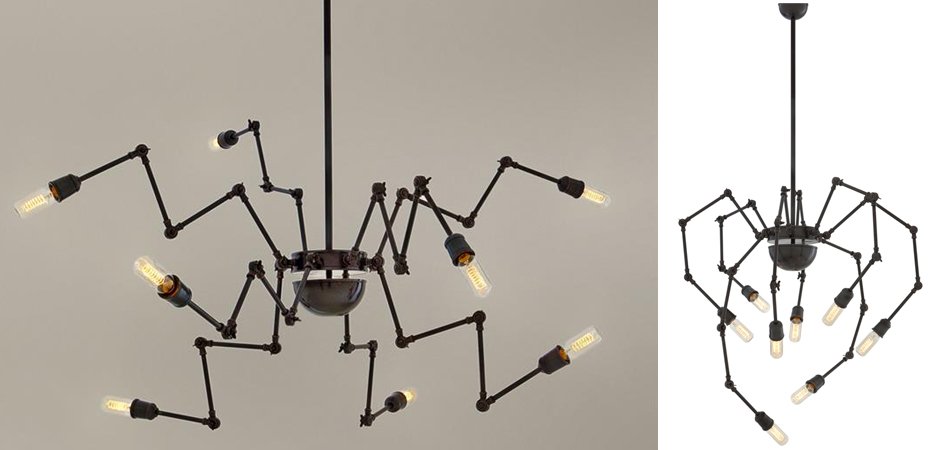 Люстра Eichholtz Ceiling Lamp Spider - Loft-Concept в Брянске