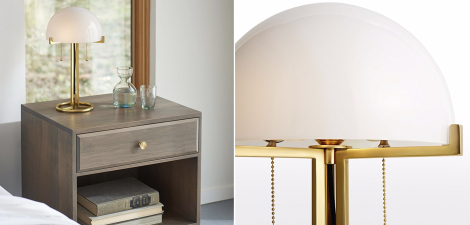 Настольная лампа White Dome Table Lamp Настольная лампа White Dome Table Lamp - Loft-Concept в Брянске