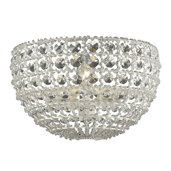Бра Casbah Crystal Wall Lamp Прозрачный Белый Бра Casbah Crystal Wall Lamp Прозрачный Белый в Брянске | Loft Concept