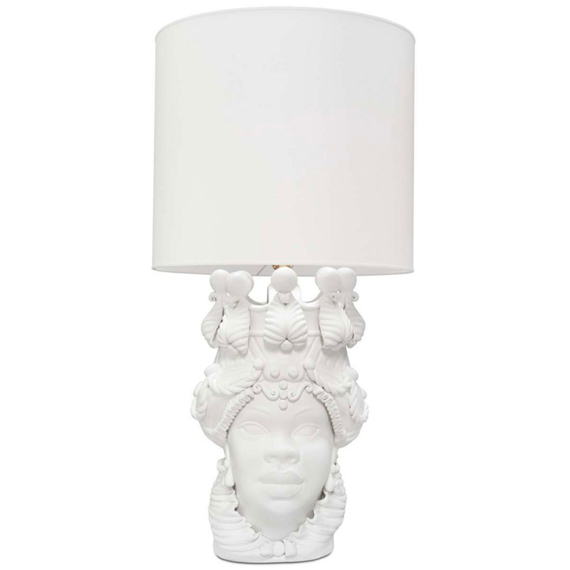 Настольная лампа Table Lamp Moro Lady Big Lipstick White Белый в Брянске | Loft Concept 