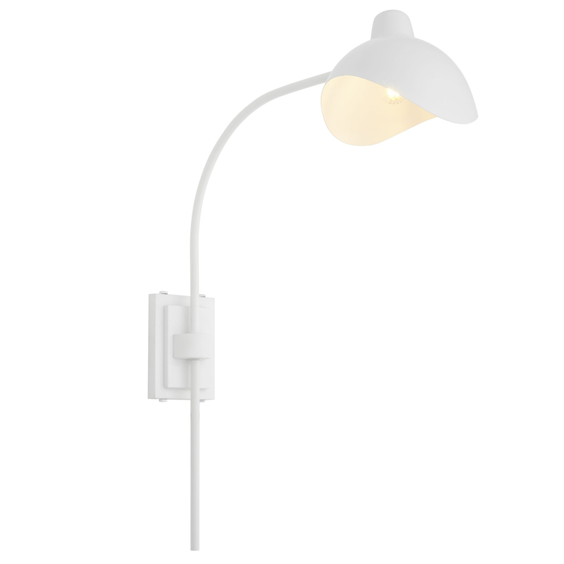 Бра Eichholtz Wall Lamp Pelham White Белый Бра Eichholtz Wall Lamp Pelham White Белый в Брянске | Loft Concept