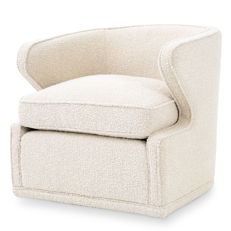 Кресло Eichholtz Chair Dorset Boucle cream Кремовый Кресло Eichholtz Chair Dorset Boucle cream Кремовый в Брянске | Loft Concept