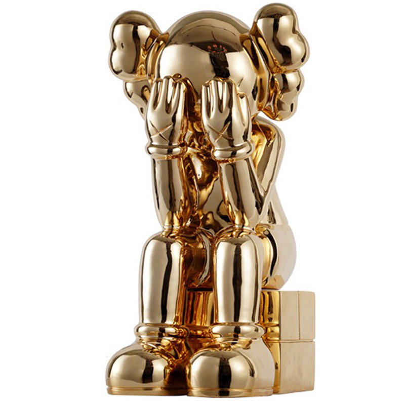 Статуэтка KAWS Passing Through Gold Золотой Статуэтка KAWS Passing Through Gold Золотой в Брянске | Loft Concept