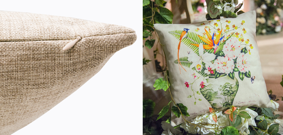 Декоративная подушка Bouquet with Strelitzia Pillow Декоративная подушка Bouquet with Strelitzia Pillow - Loft-Concept в Брянске