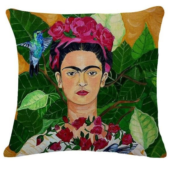 Декоративная подушка Frida Kahlo 4 Декоративная подушка Frida Kahlo 4 в Брянске | Loft Concept
