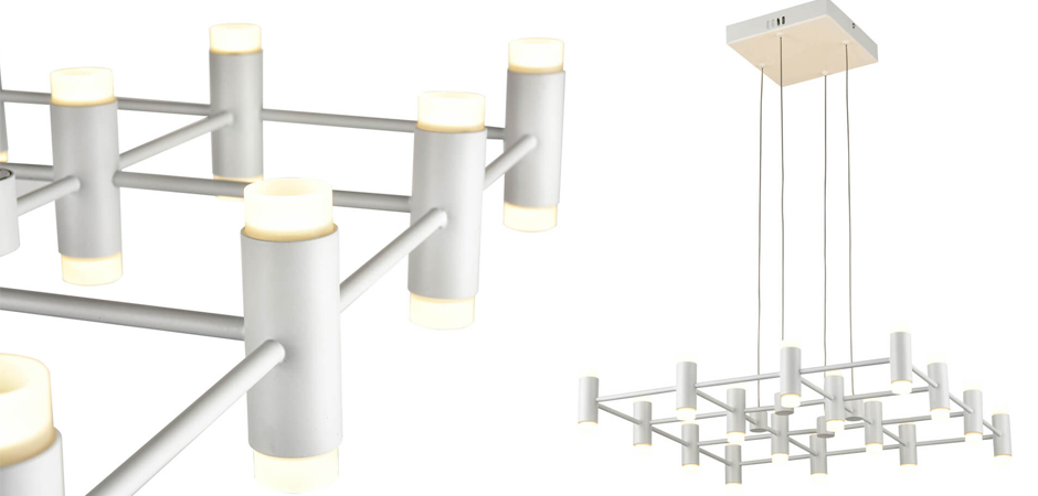 Люстра Rigor & Conciseness Lighting Round Plafond White Люстра Rigor & Conciseness Lighting Round Plafond White - Loft-Concept в Брянске