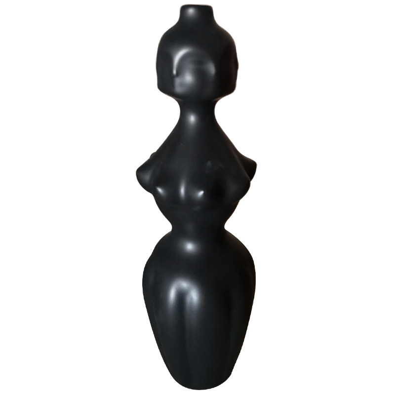 Декоративная ваза OLYMPIA VASE Black Vase Черный в Брянске | Loft Concept 