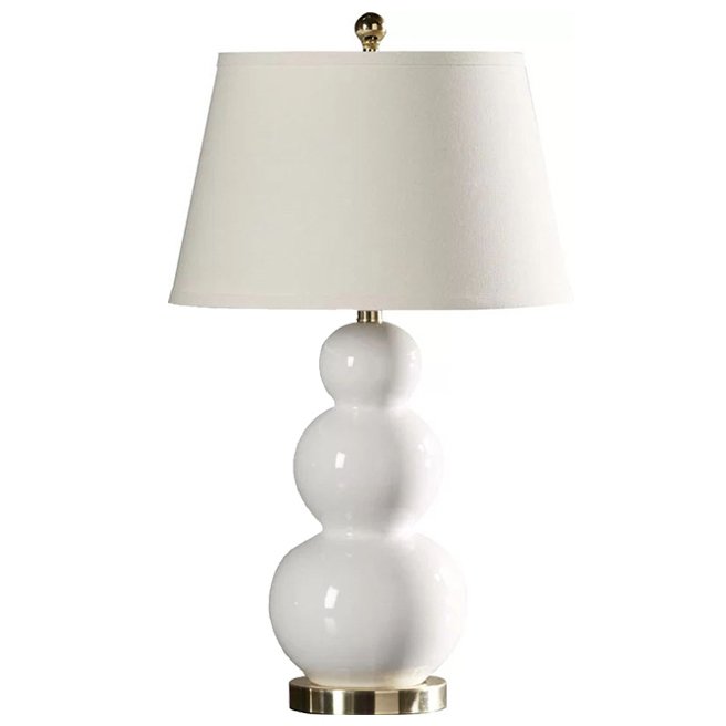 Настольная лампа Gourd Lamp Белый Настольная лампа Gourd Lamp Белый в Брянске | Loft Concept