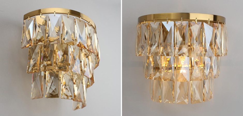 Бра с хрустальным плафоном LUNET Bronze Бра с хрустальным плафоном LUNET Bronze - Loft-Concept в Брянске