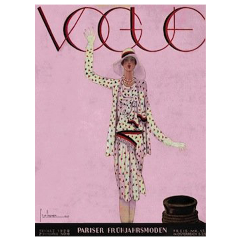 Постер Vogue Cover 1929 March Постер Vogue Cover 1929 March в Брянске | Loft Concept