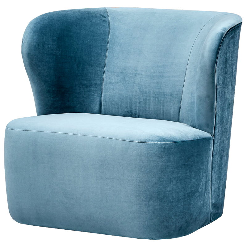 Кресло Hortense Chair Blue Голубой Кресло Hortense Chair Blue Голубой в Брянске | Loft Concept
