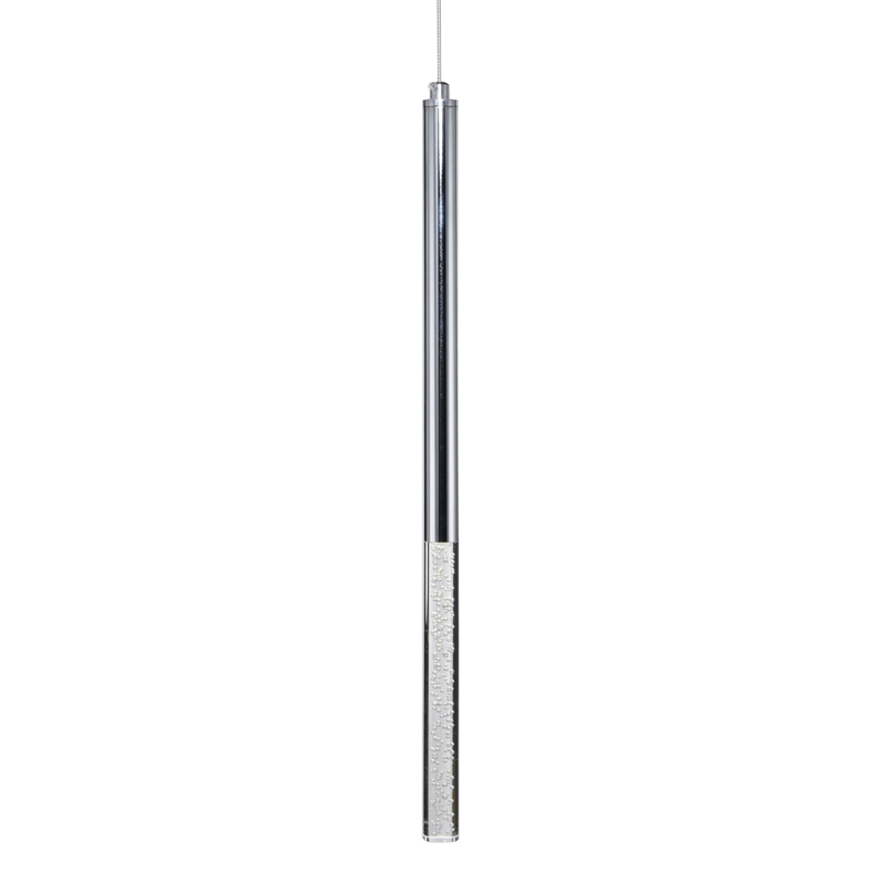 Подвесной светильник Trumpet tube boiling silver Серебряный Прозрачный Подвесной светильник Trumpet tube boiling silver Серебряный Прозрачный в Брянске | Loft Concept
