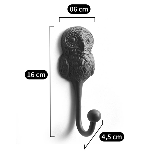 Настенный крючок в виде совы Owl Wall Hook Blue Настенный крючок в виде совы Owl Wall Hook Blue в Брянске