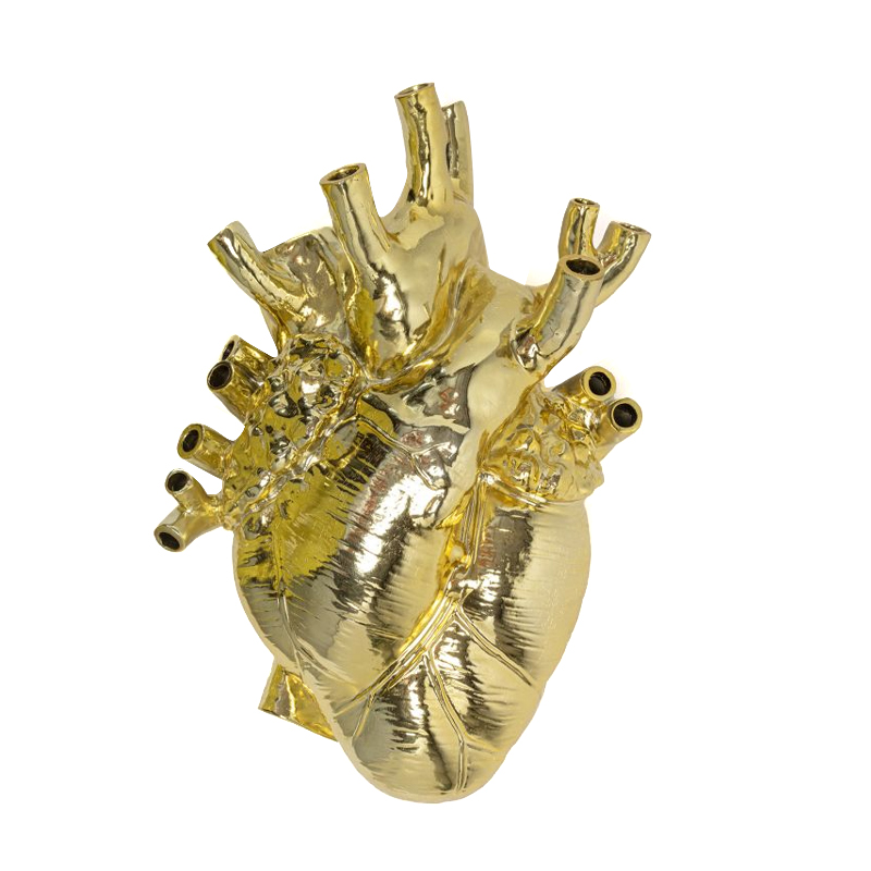 Ваза Seletti Love in Bloom Gold Gaint Золотой Ваза Seletti Love in Bloom Gold Gaint Золотой в Брянске | Loft Concept