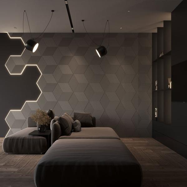 Гипсовая 3D Панель M-52 Гипсовая 3D Панель M-52 в Брянске | Loft Concept