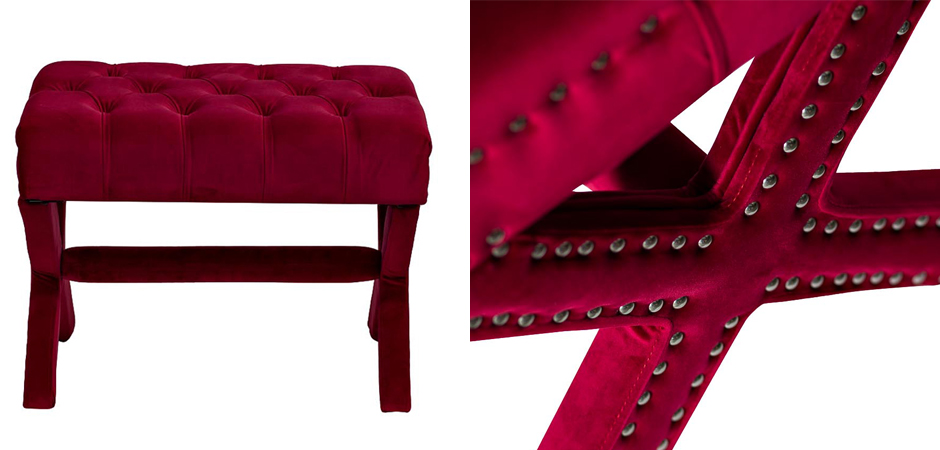 Пуф X Bench Capitone Ruby Пуф X Bench Capitone Ruby - Loft-Concept в Брянске