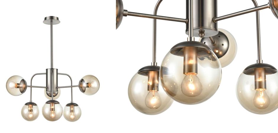 Люстра Amber Balls Chandelier 6 Люстра Amber Balls Chandelier 6 - Loft-Concept в Брянске