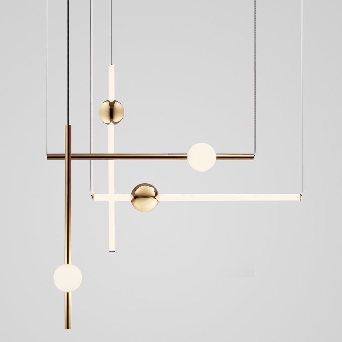 Подвесной светильник lee broom ORION GLOBE LIGHT 66 Глянцевое золото Белый Подвесной светильник lee broom ORION GLOBE LIGHT 66 Глянцевое золото Белый в Брянске | Loft Concept