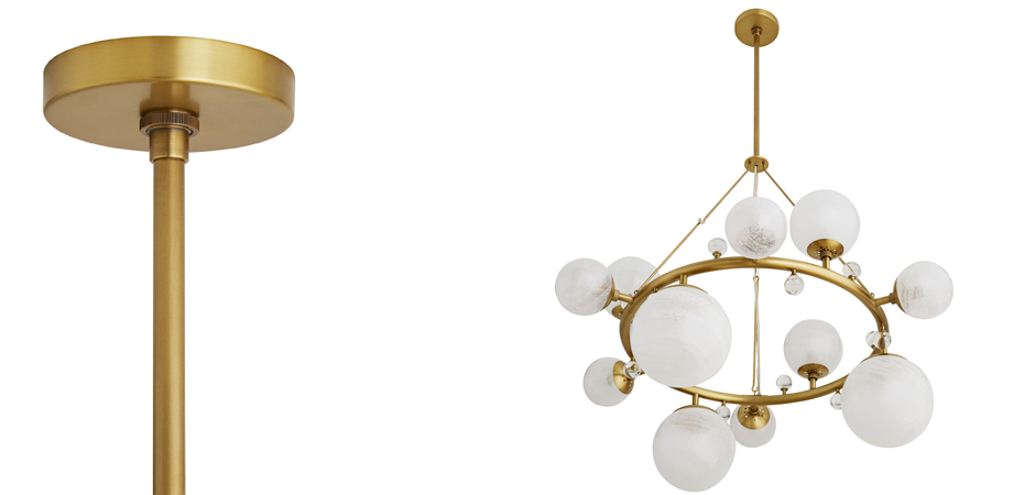 Люстра Arteriors TROON ROUND CHANDELIER Люстра Arteriors TROON ROUND CHANDELIER - Loft-Concept в Брянске