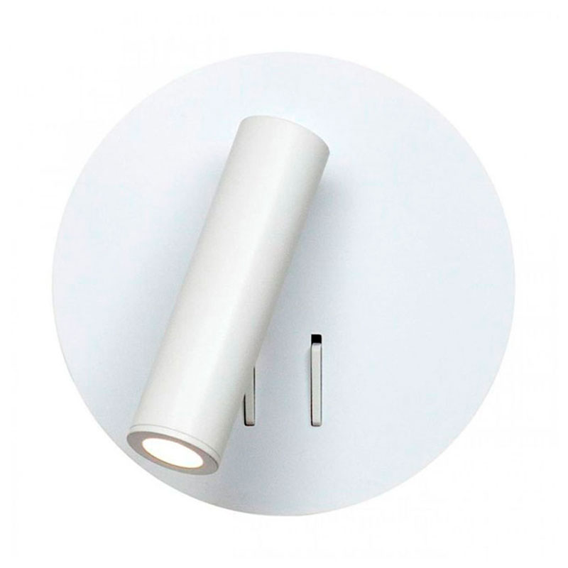 Бра Chelsom WALL LED DOCK White Round Белый в Брянске | Loft Concept 