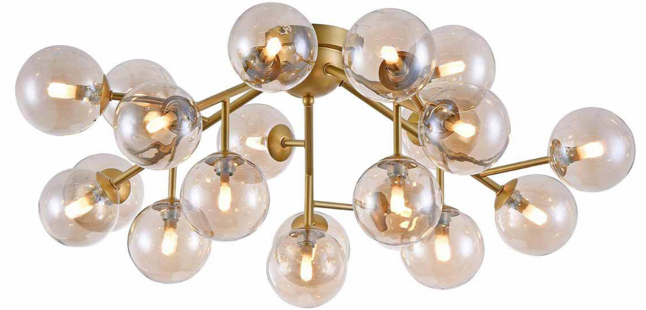 Потолочный Светильник Berries Chandelier Amber 75 Потолочный Светильник Berries Chandelier Amber 75 - Loft-Concept в Брянске