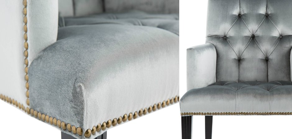 Стул с подлокотниками Parisian Сhic Silver Стул с подлокотниками Parisian Сhic Silver - Loft-Concept в Брянске