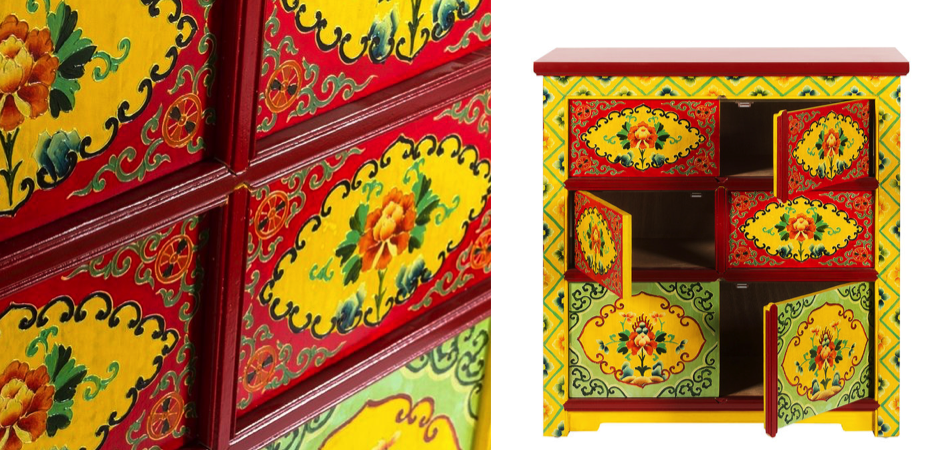 Комод в китайском стиле Chinese Multicolor Комод в китайском стиле Chinese Multicolor - Loft-Concept в Брянске
