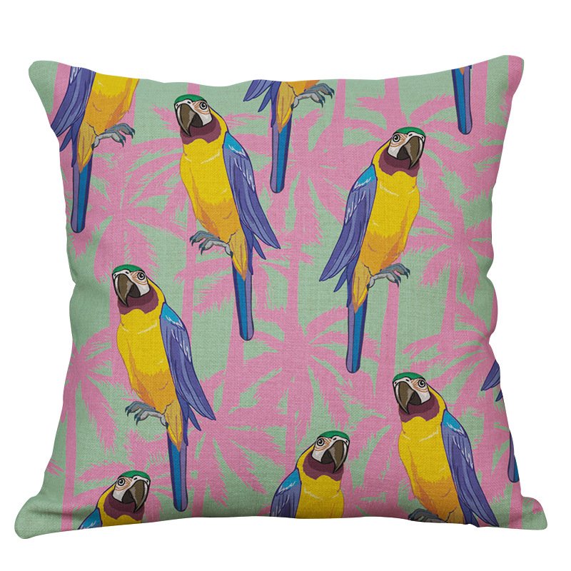 Декоративная подушка Parrots Мульти Декоративная подушка Parrots Мульти в Брянске | Loft Concept