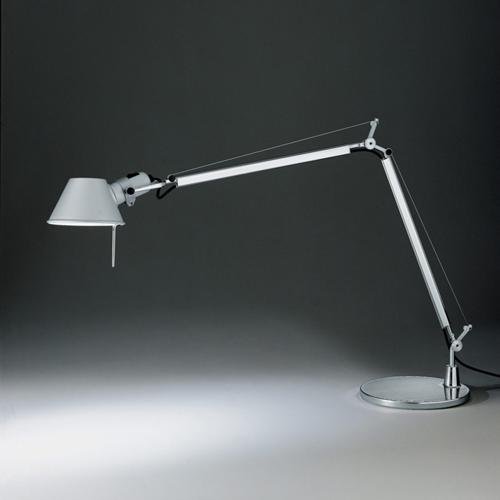 Настольная лампа Tolomeo Tavolo Nero Белый Хром Настольная лампа Tolomeo Tavolo Nero Белый Хром в Брянске | Loft Concept
