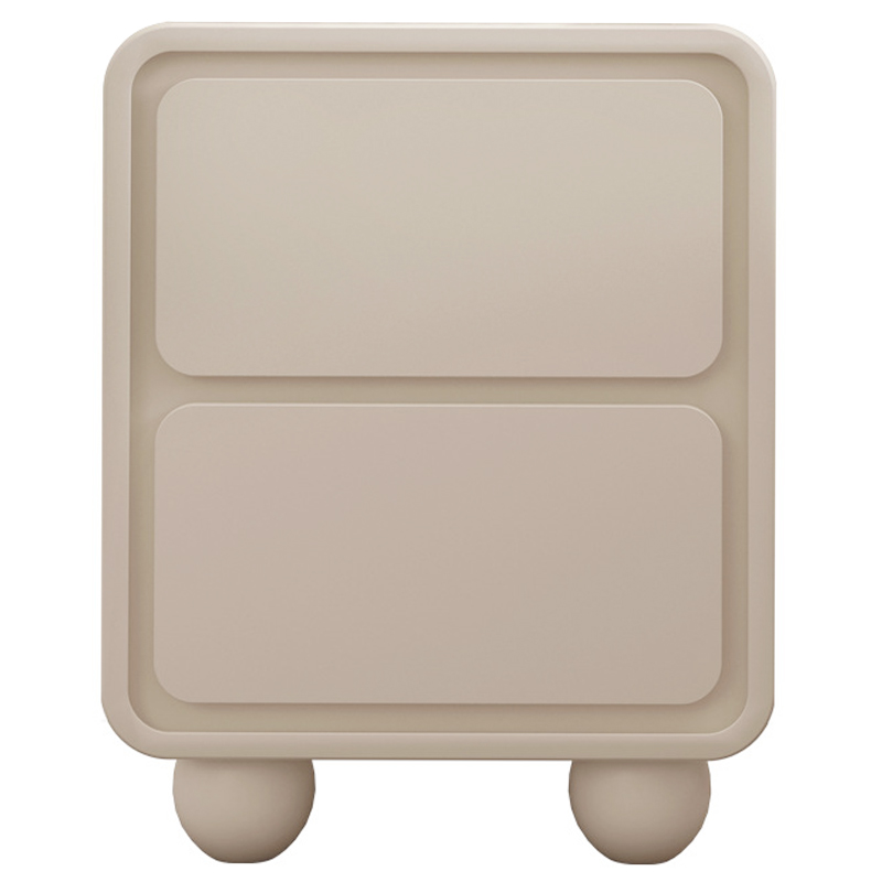 Тумба Cobb Beige Nightstand Бежевый Тумба Cobb Beige Nightstand Бежевый в Брянске | Loft Concept