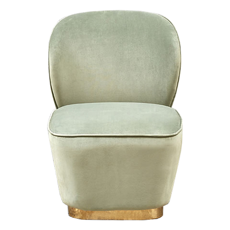 Кресло Petal Armchair Зеленый шалфей Глянцевое золото Кресло Petal Armchair Зеленый шалфей Глянцевое золото в Брянске | Loft Concept