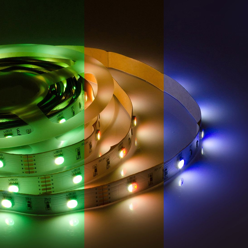 Светодиодная лента 7,2W/m 30LED/m 5050SMD разноцветная 5М Белый Светодиодная лента 7,2W/m 30LED/m 5050SMD разноцветная 5М Белый в Брянске | Loft Concept
