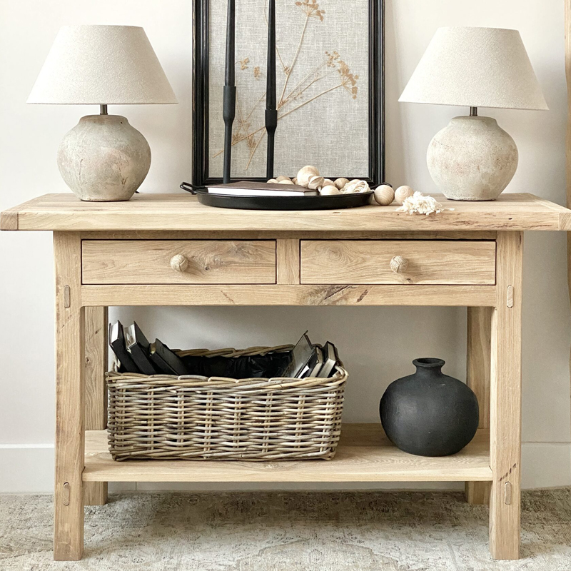 Консоль Reena Two Drawers Console Древесина Консоль Reena Two Drawers Console Древесина в Брянске | Loft Concept