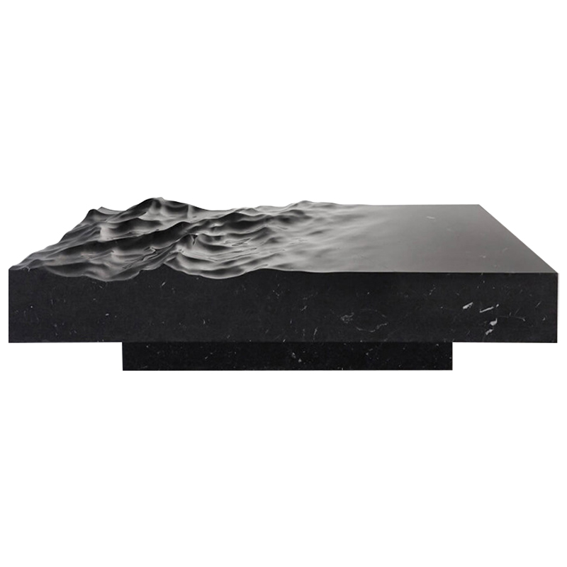 Дизайнерский журнальный стол Mathieu Lehanneur Sculpts Ocean Memories Square Black Черный Мрамор Nero Дизайнерский журнальный стол Mathieu Lehanneur Sculpts Ocean Memories Square Black Черный Мрамор Nero в Брянске | Loft Concept