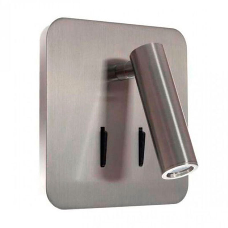 Бра Chelsom WALL LED DOCK Silver Square Серебряный Бра Chelsom WALL LED DOCK Silver Square Серебряный в Брянске | Loft Concept