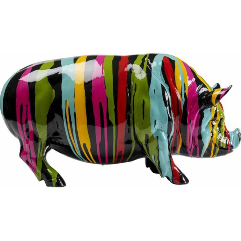 Статуэтка Designer pig Разноцветный Статуэтка Designer pig Разноцветный в Брянске | Loft Concept
