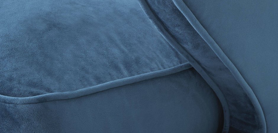 Кресло Eichholtz Chair Dorset Blue - фото №1