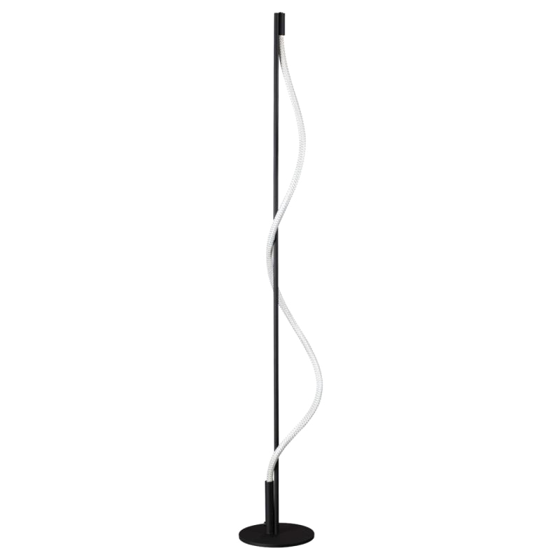 Напольный светильник LUKE LAMPCO TRACER LAMP Черный Белый в Брянске | Loft Concept 