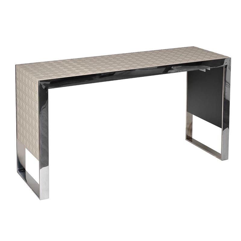 Консоль Lemar Console eco leather Кремовый Консоль Lemar Console eco leather Кремовый в Брянске | Loft Concept