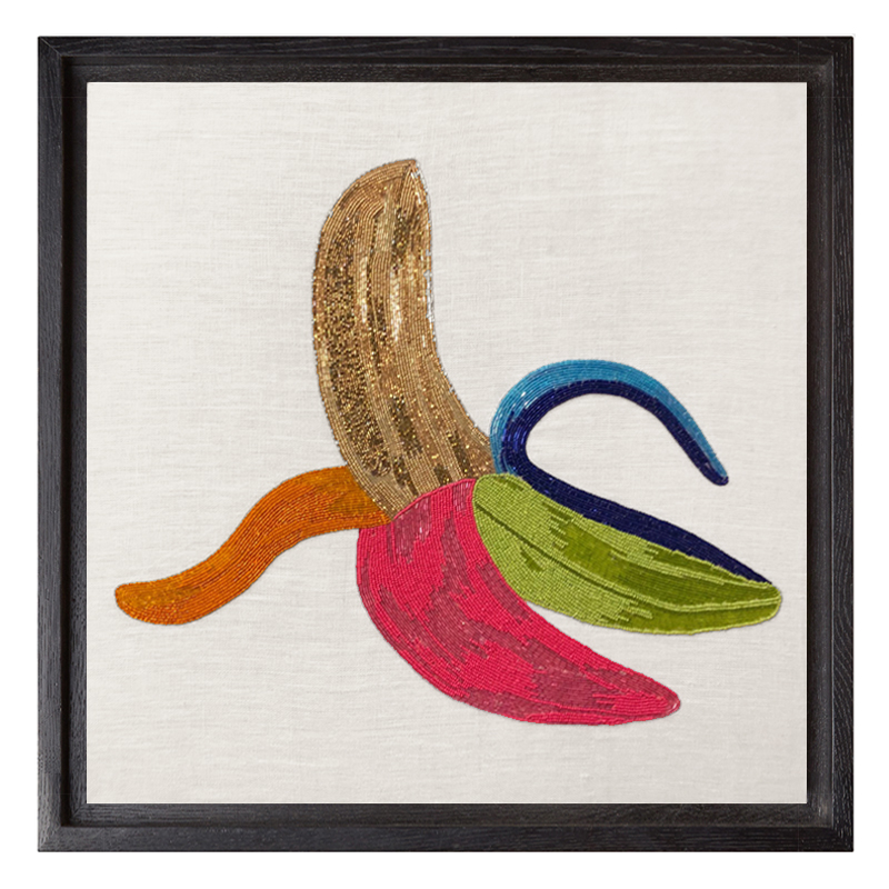Панно Jonathan Adler BANANA BEADED WALL ART Мульти в Брянске | Loft Concept 