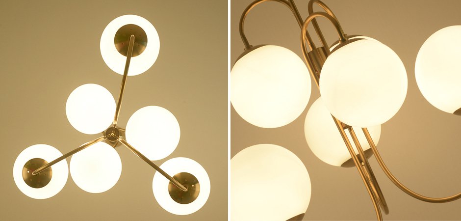 Люстра Gooseneck Pelle Chandelier Люстра Gooseneck Pelle Chandelier - Loft-Concept в Брянске