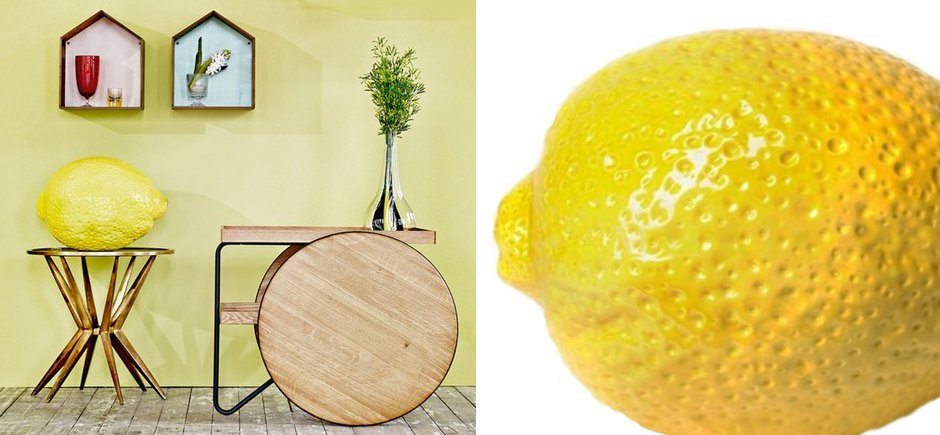 Аксессуар lemon ceramics Большой Лимон Аксессуар lemon ceramics Большой Лимон - Loft-Concept в Брянске