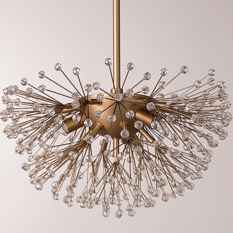 Люстра Dickinson Chandelier Золотой в Брянске | Loft Concept 
