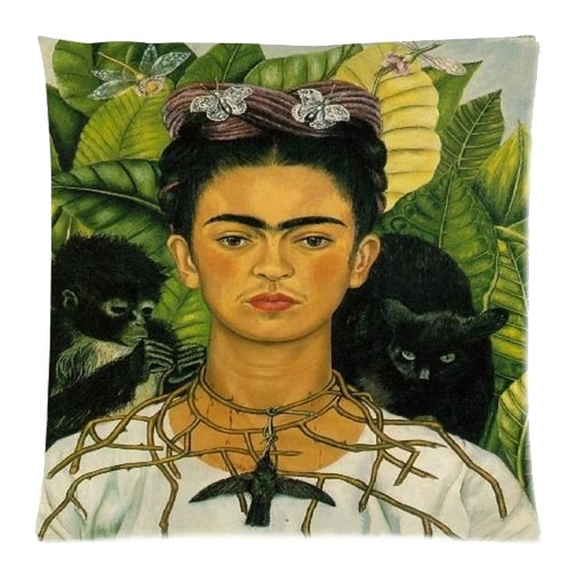 Декоративная подушка Frida Kahlo 2 Декоративная подушка Frida Kahlo 2 в Брянске | Loft Concept